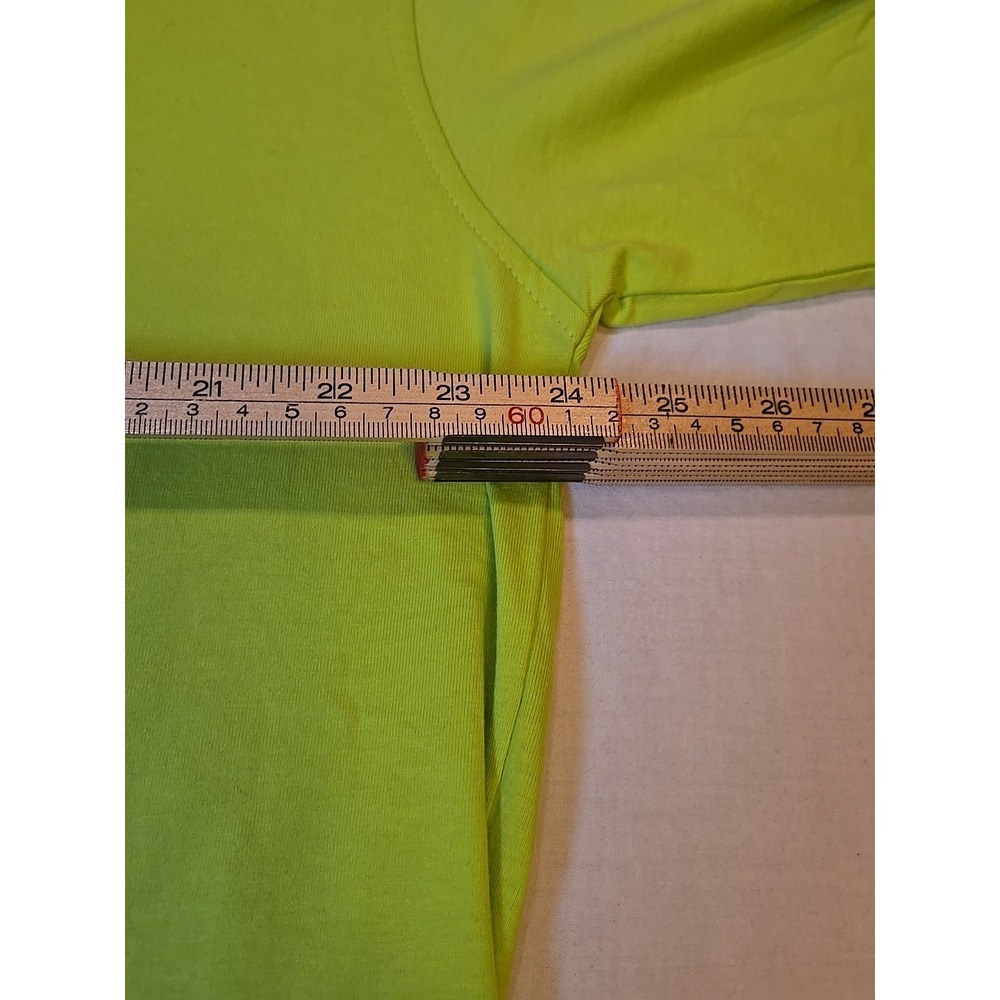 US Polo Assn. T-Shirt Mens Neon‎ Green 2XL Brand New with Tags 100% Cotton NWT - Picture 3 of 12